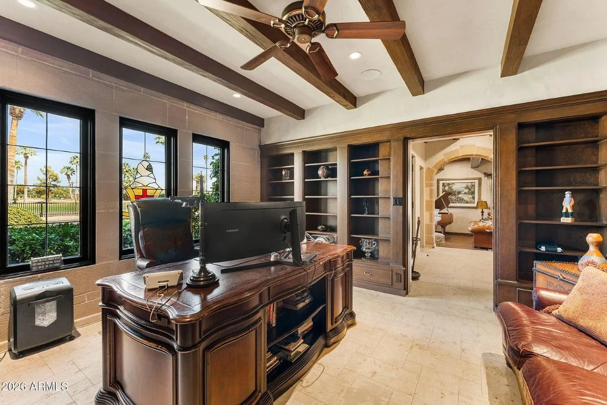 The Stone House 1934 Tudor Revival Phoenix Arizona - 24 - office.webp