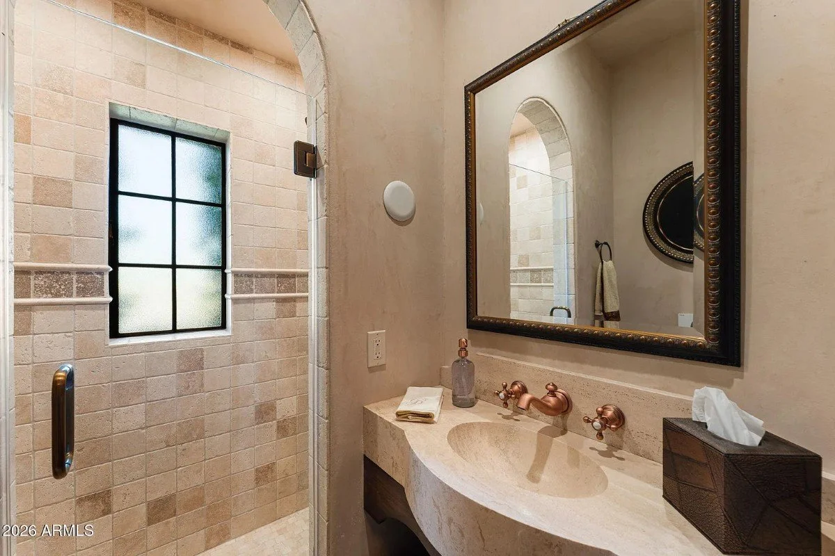 The Stone House 1934 Tudor Revival Phoenix Arizona - 26 - bathroom.webp