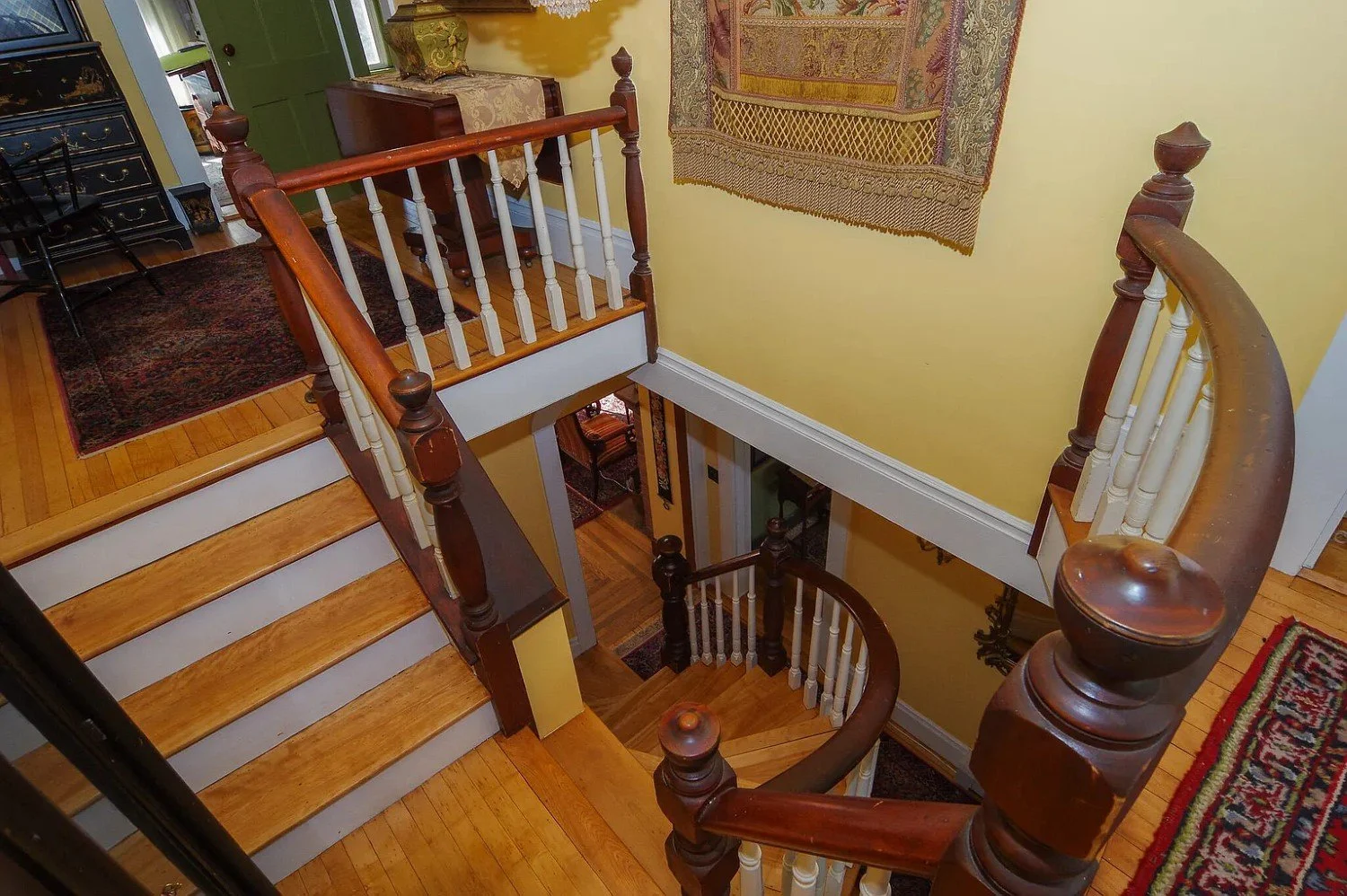 1850 Victorian house Dexter Maine - 38 - stairs.webp