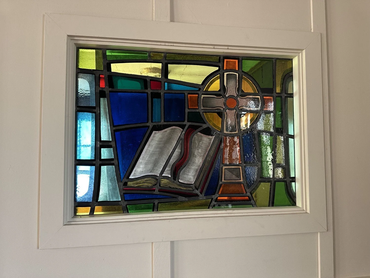 19 Stained glass made by a parishioner.jpeg