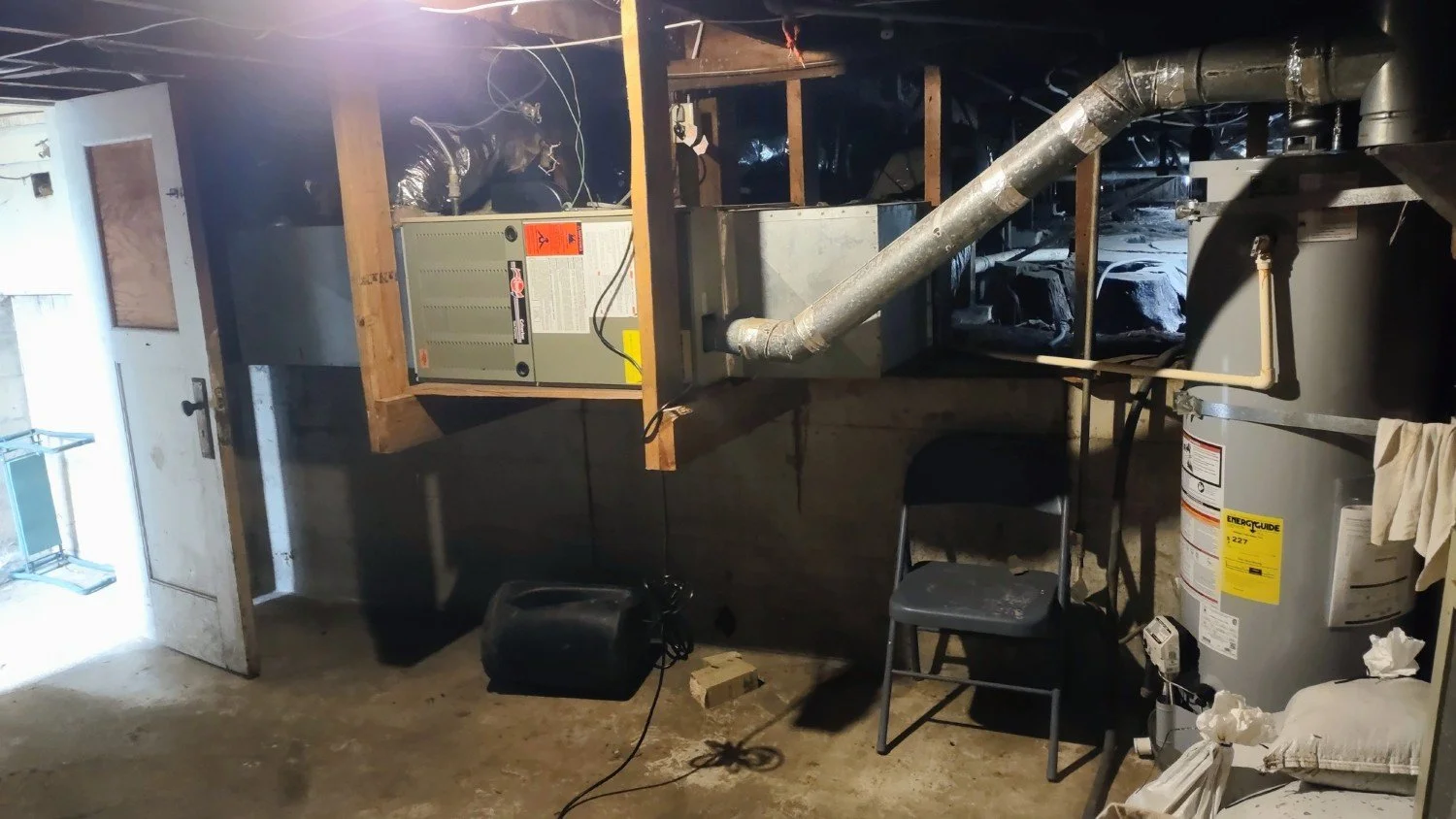 52 Furnance and water heater in basement.JPG