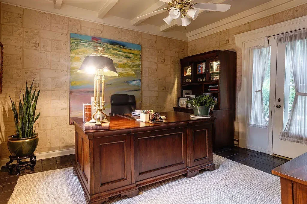 1921 Colonial Revival house Springfield Missouri - 19 - office.webp