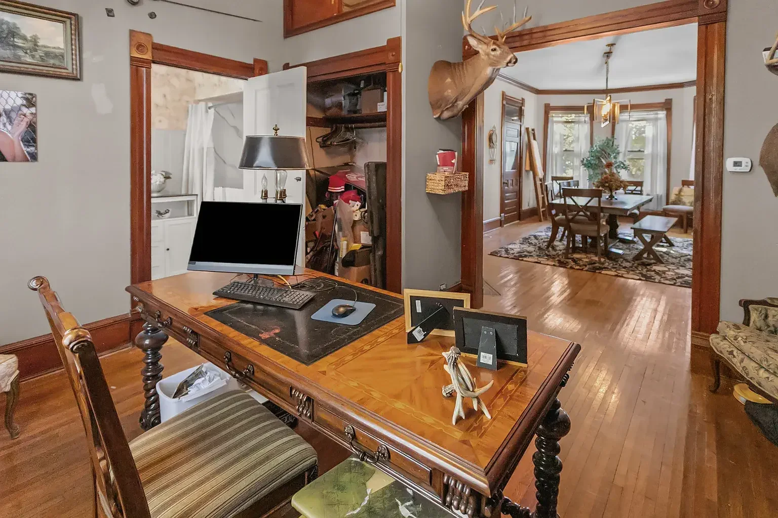 1890 Victorian house Pittsfield Illinois - 30 - office.webp