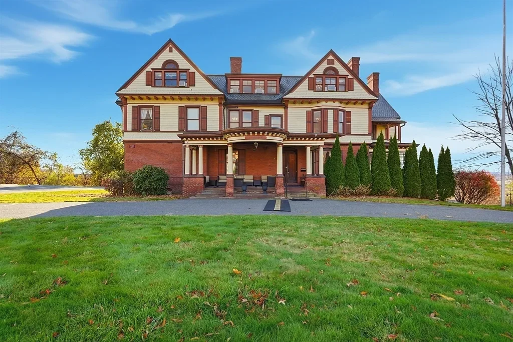 The Frederick Harris House, 1879 Colonial Revival in Springfield, Massachusetts - $1.1 Million