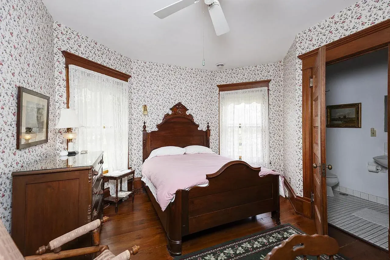 The Edward Engebretsen House 1895 Queen Anne Revival Whitewater Wisconsin - 22 - bedroom.webp