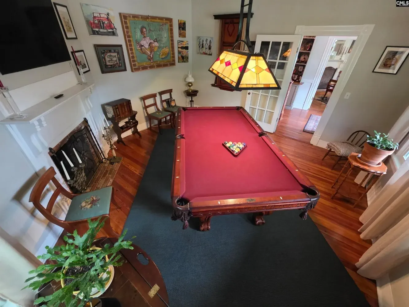 The Peter Oliver House 1904 Victorian Swansea South Carolina - 7 - billiard room.webp