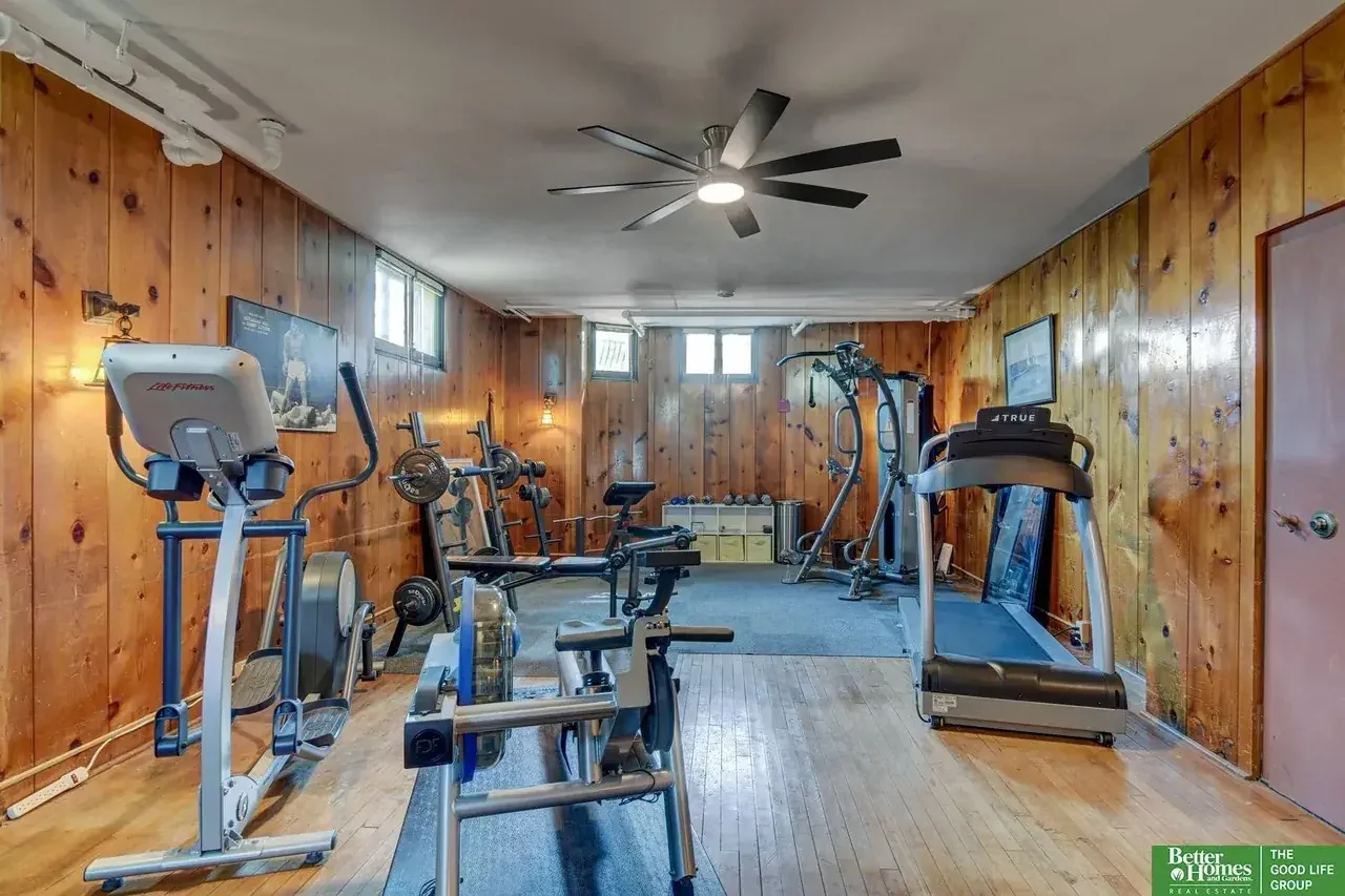 1908 Georgian Revival house Omaha Nebraska - 73 - gym.webp