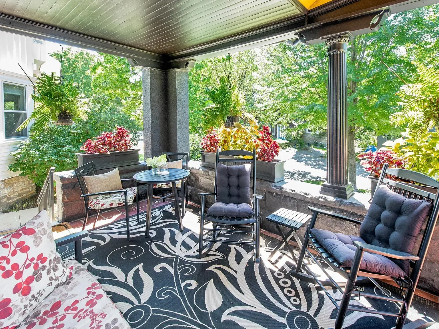 1890 Tudor Revival house Saint Paul Minnesota - 7 - front porch.webp