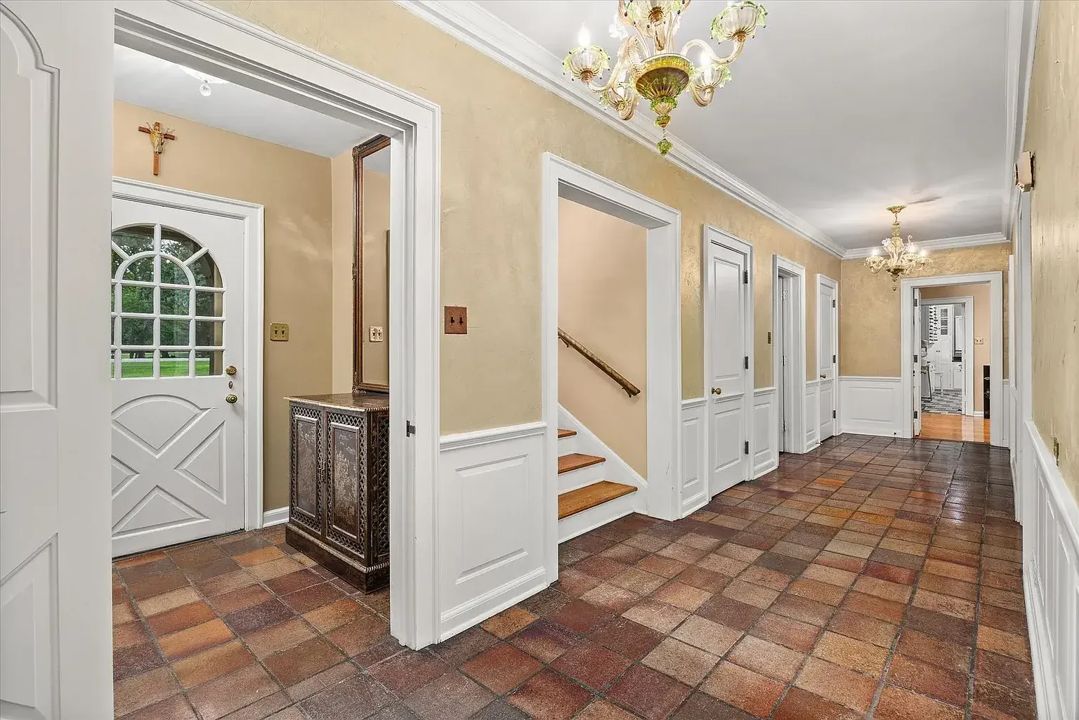1930 Tudor Revival house Peru Illinois - 17 - entrance.webp