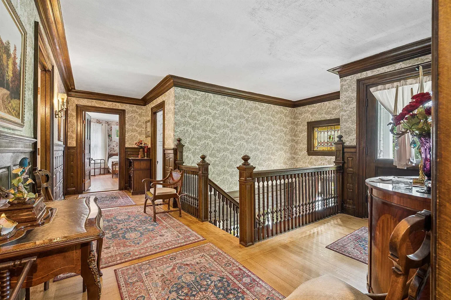 1897 Victorian house Springfield Vermont - 26 - stairs.webp