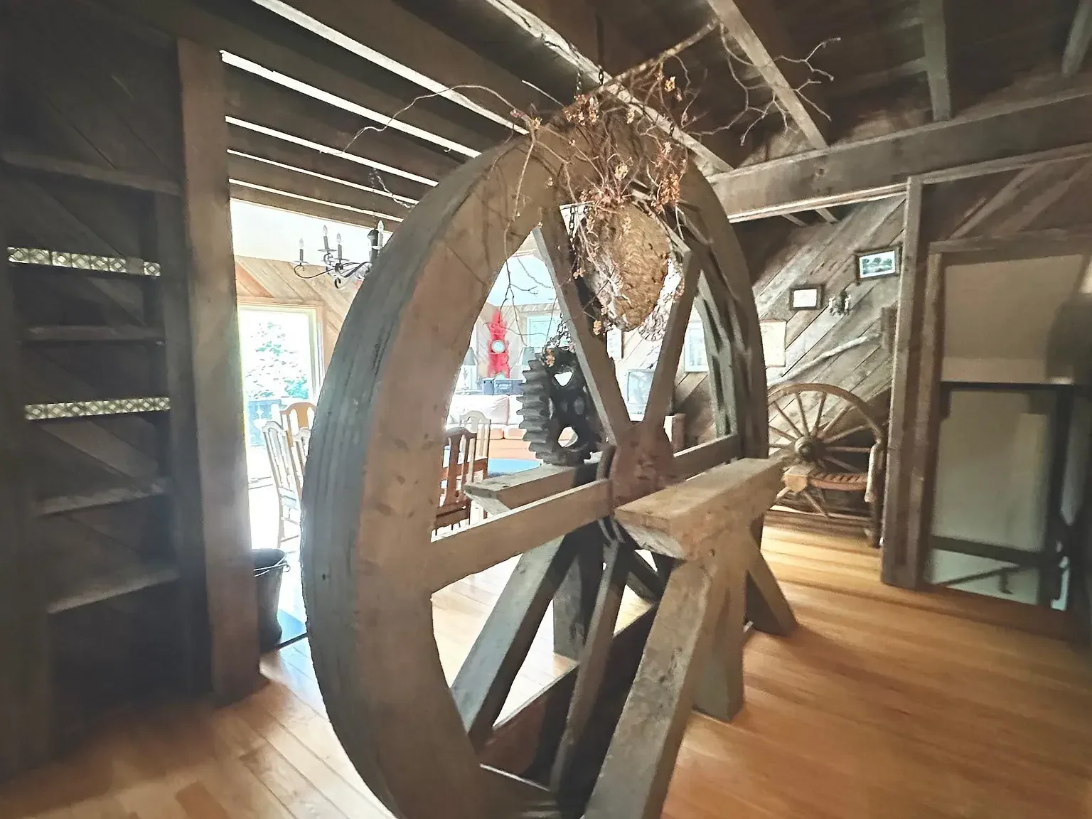 Moffatts Creek Mill 1870 Converted Mill Raphine Virginia - 14 - interior.webp