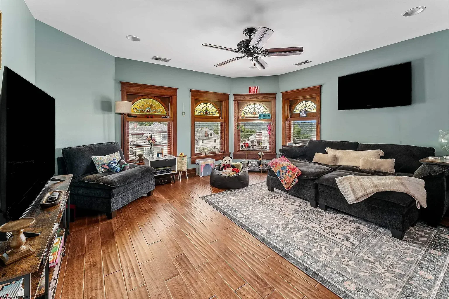 1902 Queen Anne house Morgantown West Virginia - 42 - media room.webp