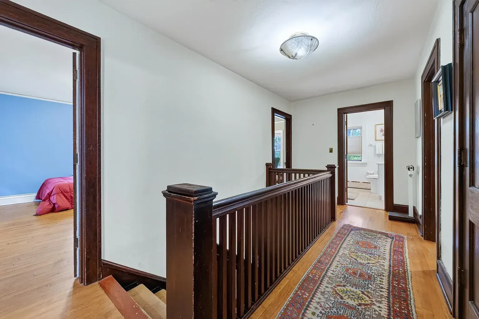 1926 English Revival house Madison Wisconsin - 45 - stairs.webp