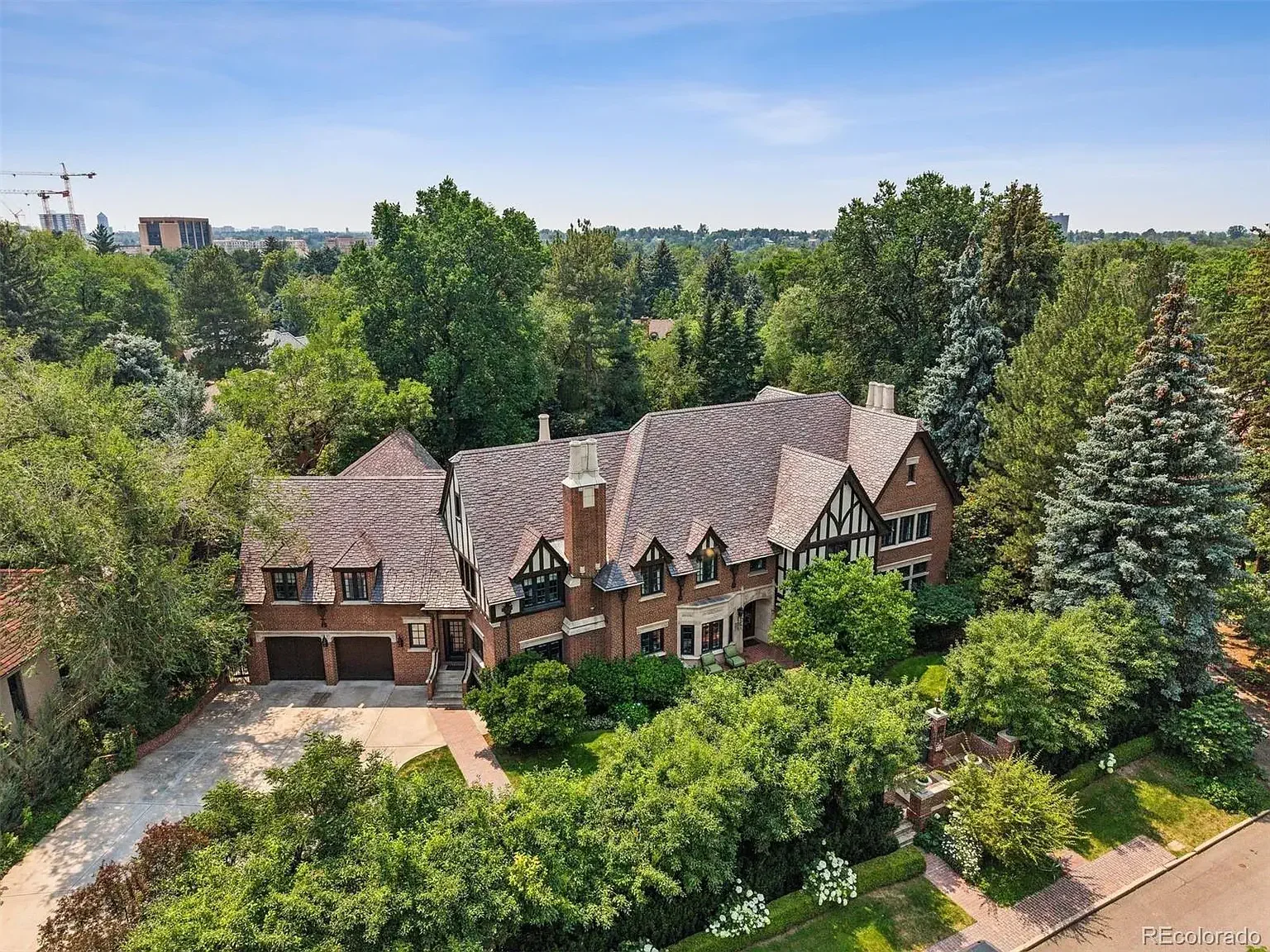 1931 Tudor Revival house Denver Colorado - 43 - top view.webp