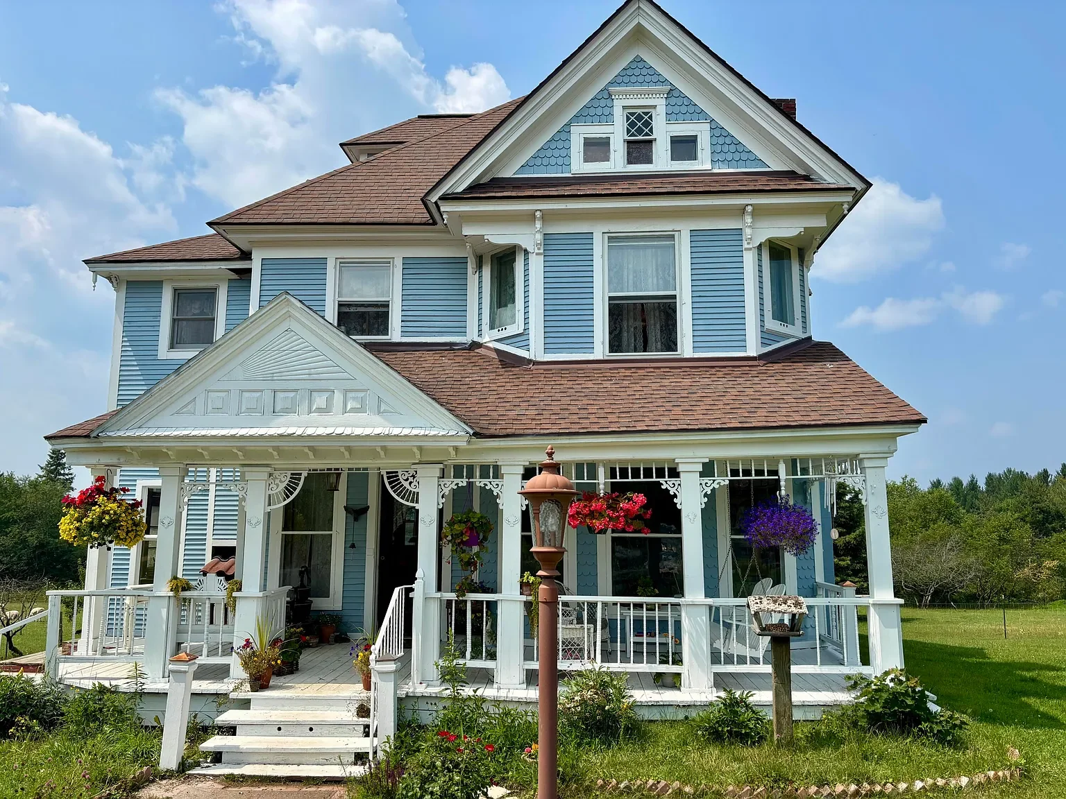 1883 Victorian house Newberry Michigan - front view
