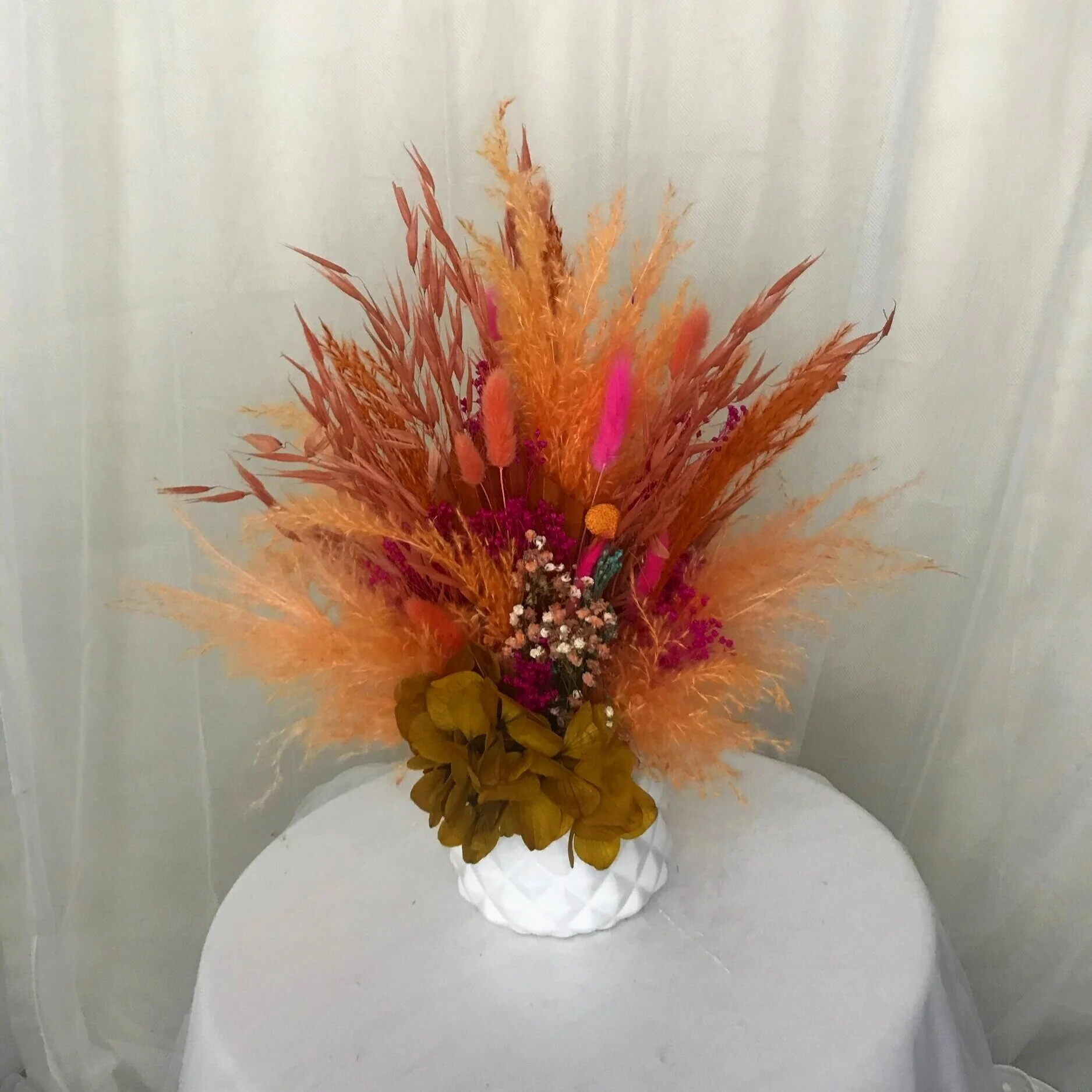 Orange Zest Vase Arrangement