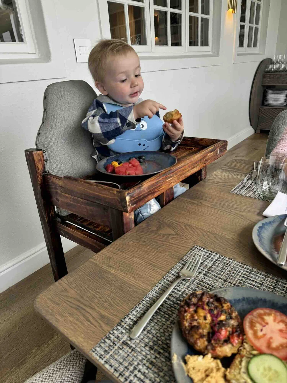 Harvey eating Buffet Breakfast.jpeg