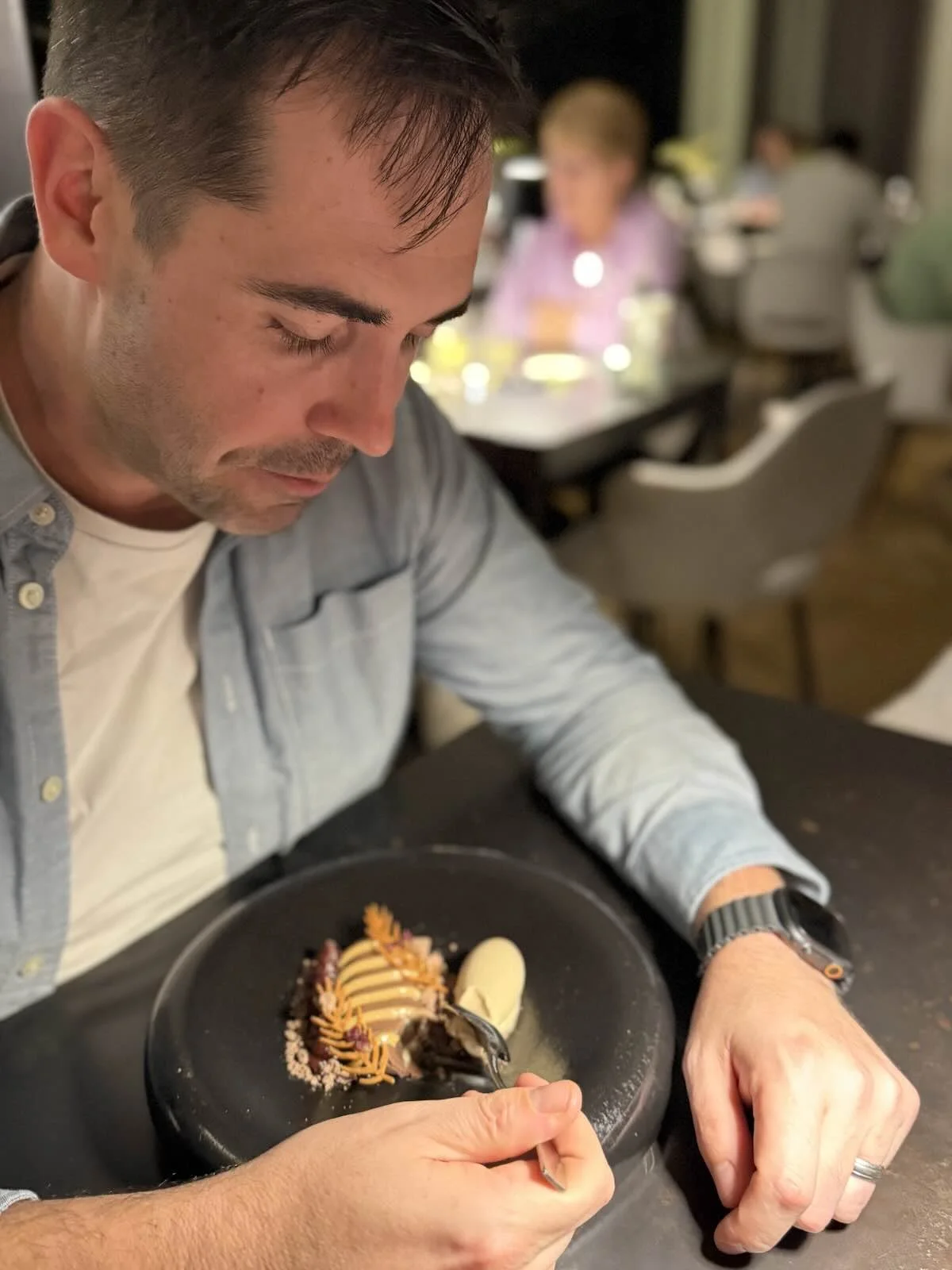 Terrarium-restaurant-Shawn-Godfrey-tasting-Tanzanie-Dark-Chocolate -crémeux-Cranberry-Dulce-de-leche-Chai.jpeg