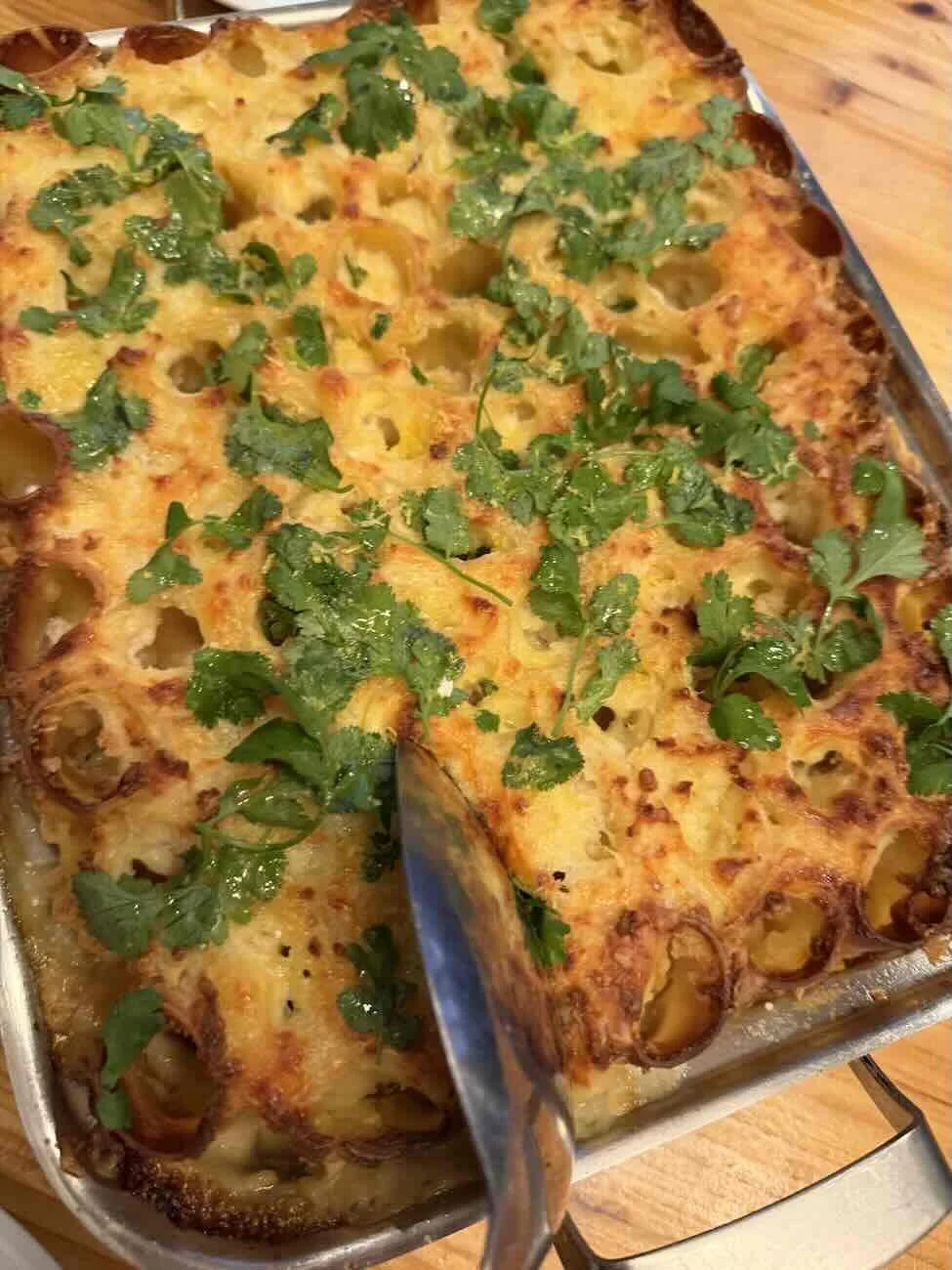 Braai blik mac ‘n cheese cannelloni