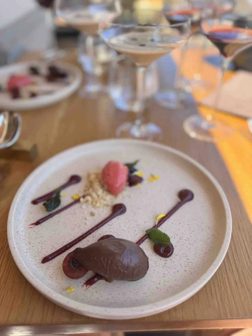 valrhona cremeux Eleven Restaurant Franschhoek.jpeg