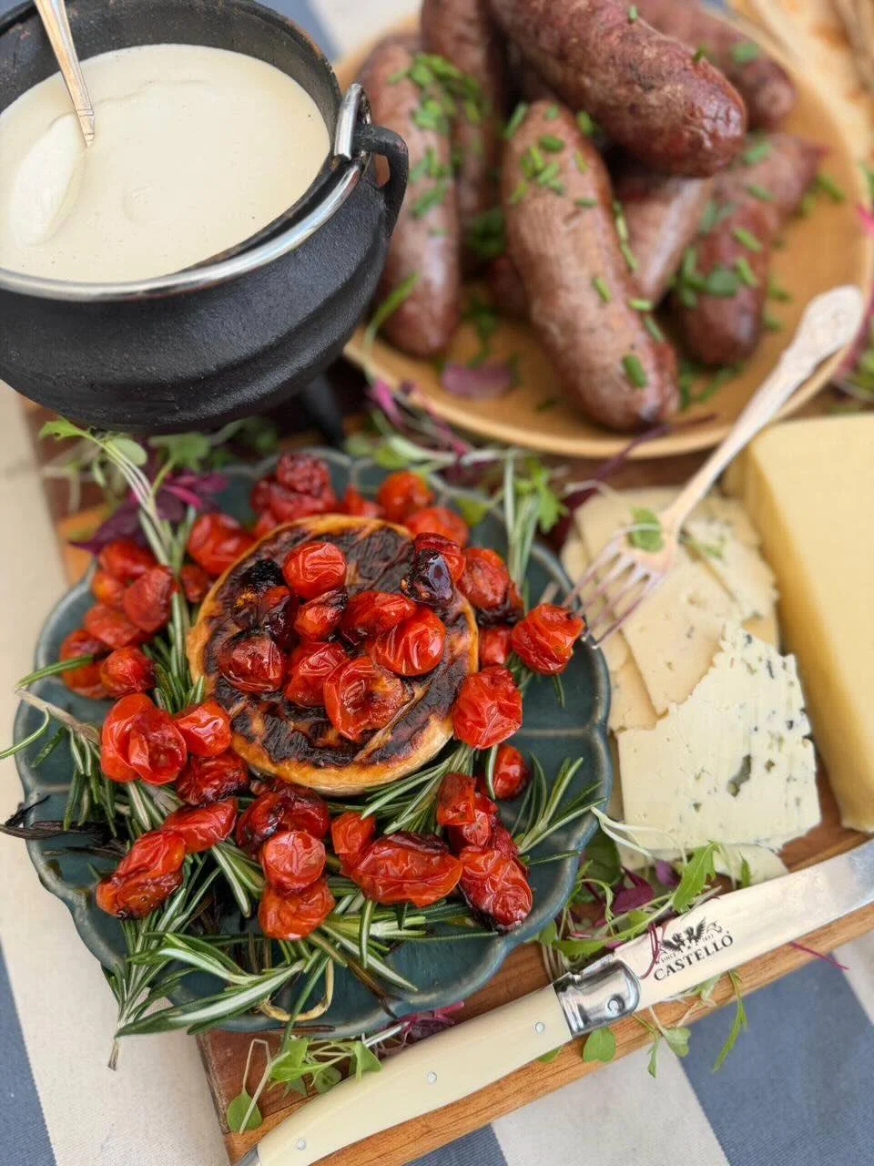 Bokke braai &amp; cheese board