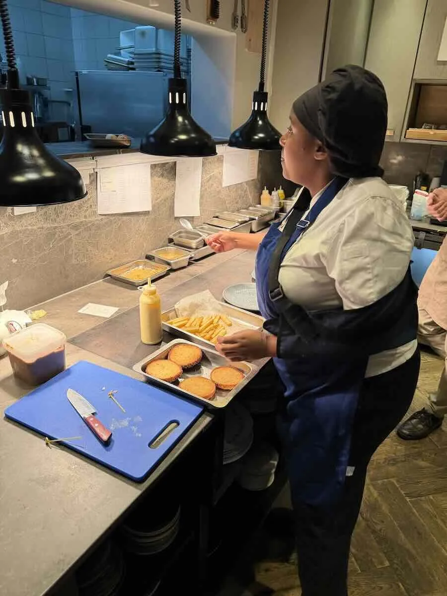 Pastry Chef Thando at Journey Urchin 