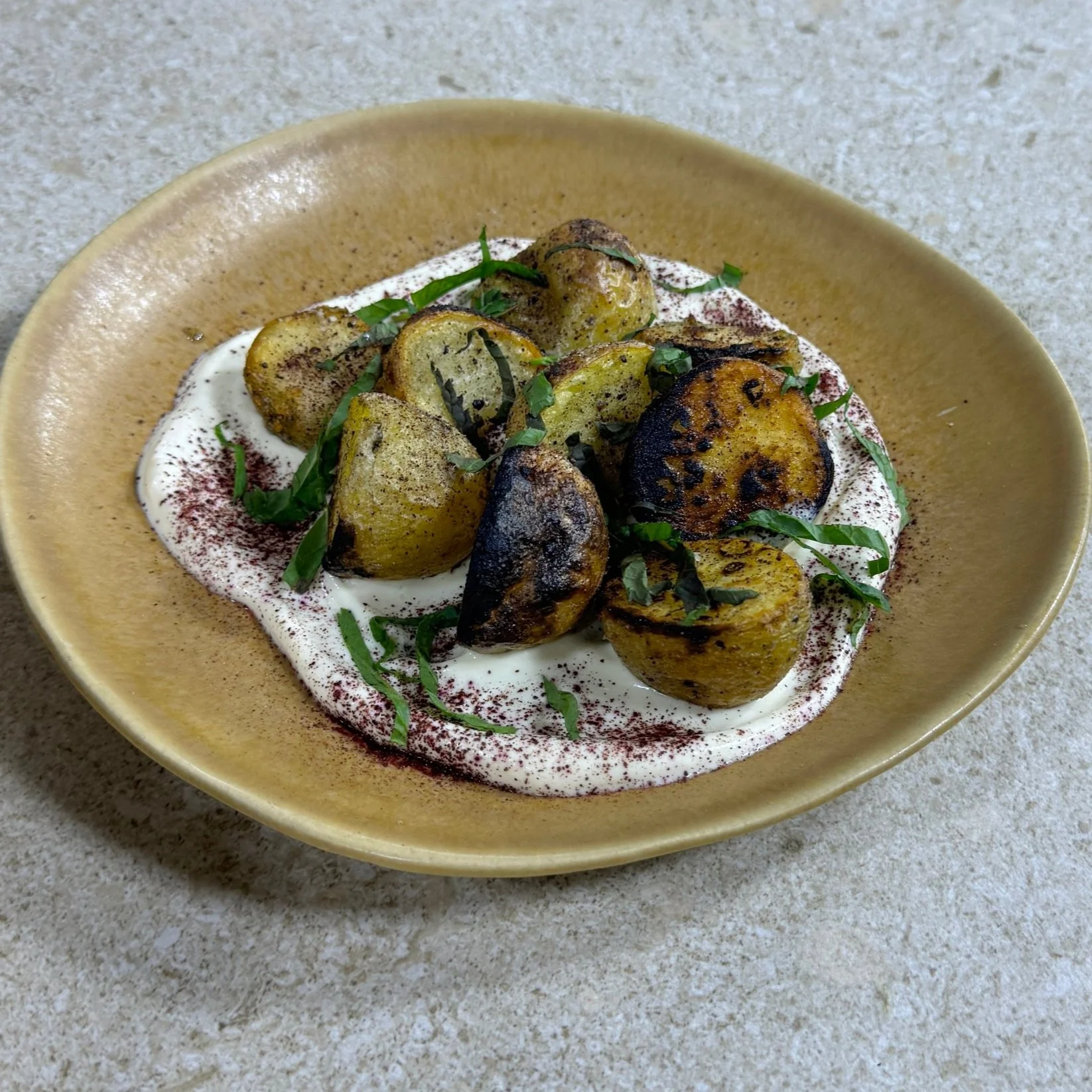 Labneh Potatoes