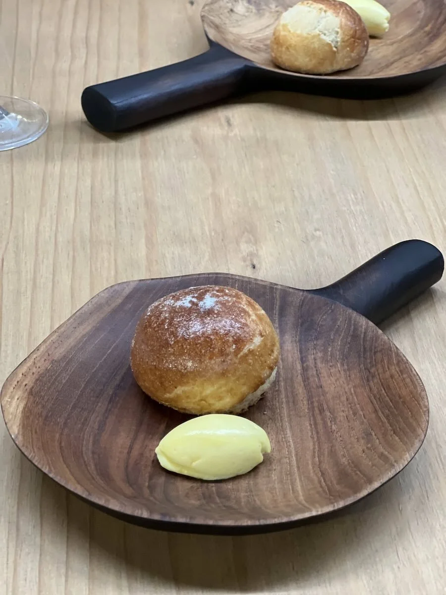 Mealie Bread with Butter at Emuzulwini restaurant at Makers Landing.