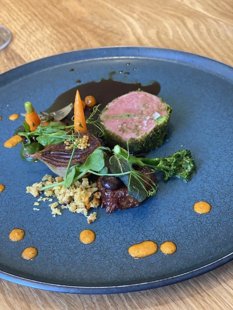 Smoked Karoo Lamb, Pumpkin, Chermoula