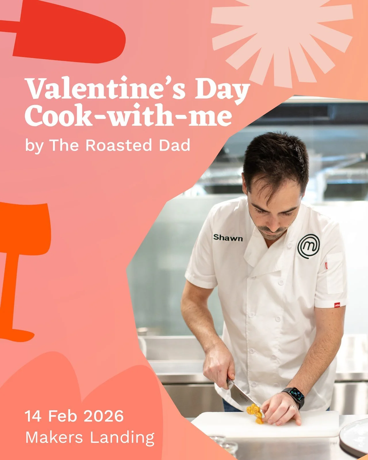Valentine’s Day Cooking Workshop at Makerslanding
