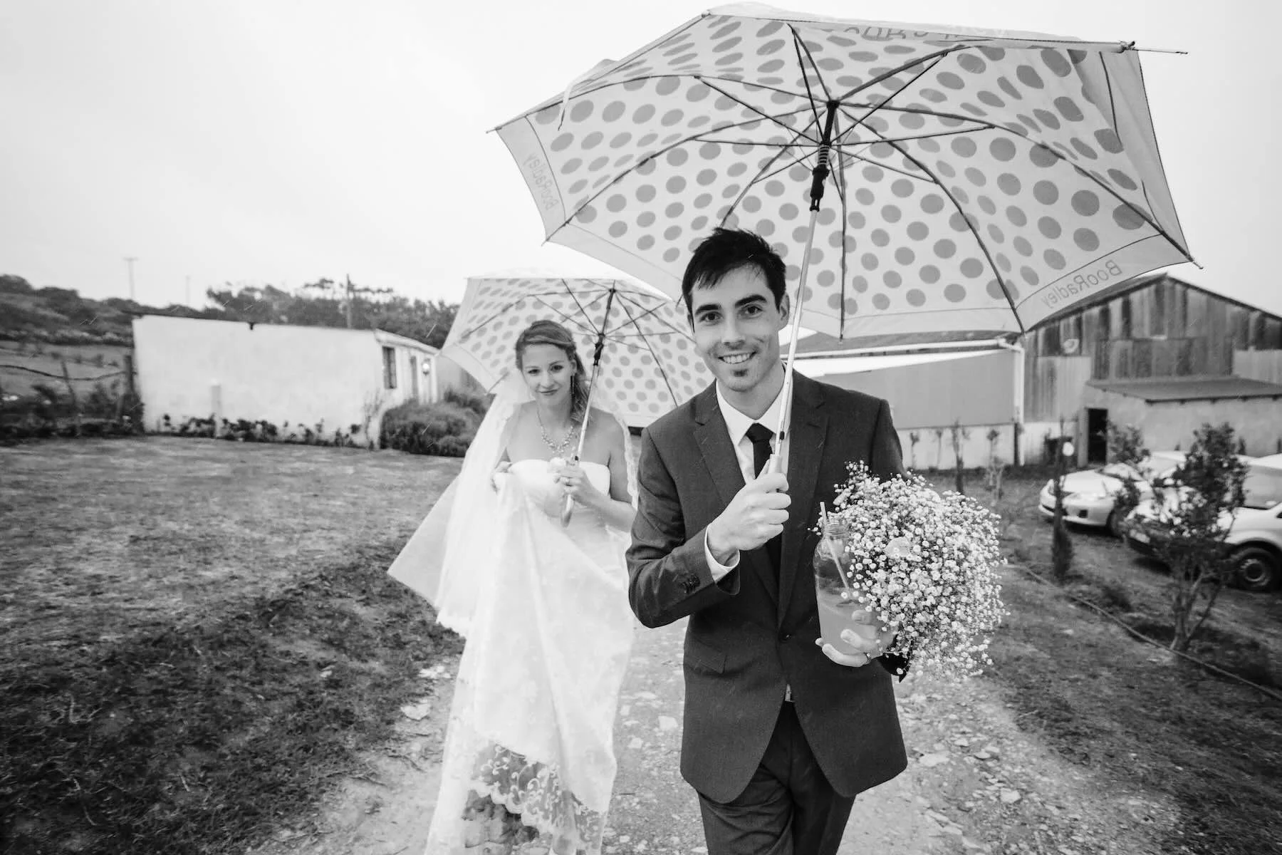 Shawn & Lianne Godfrey on their wedding day 13 years ago