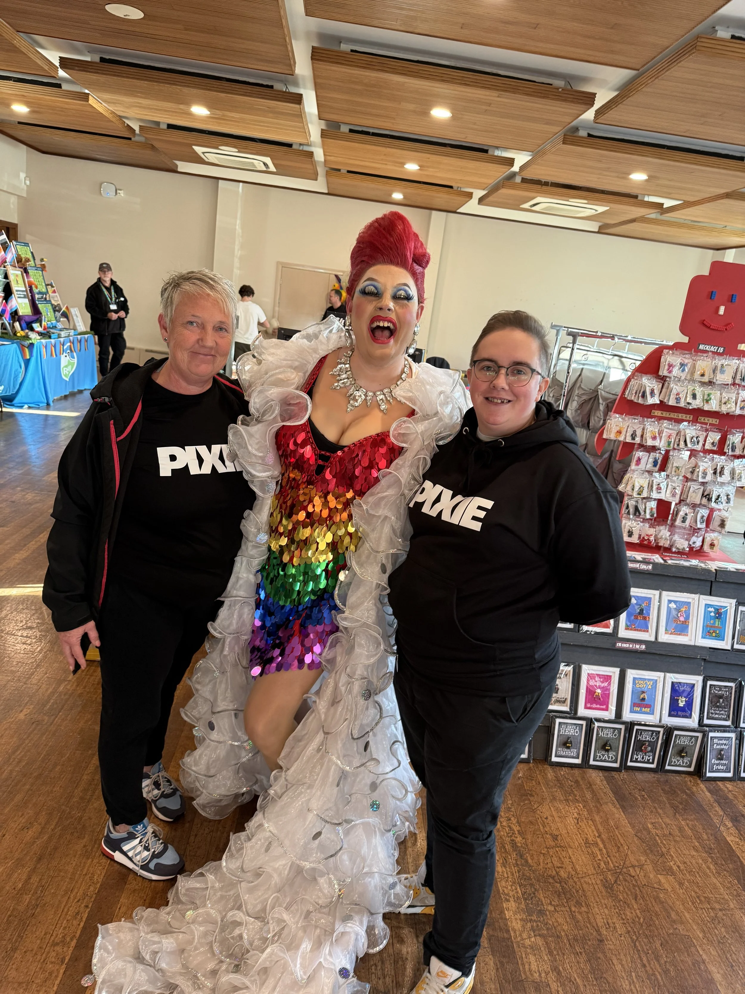 Dixie & the creative brains behind PIXIE