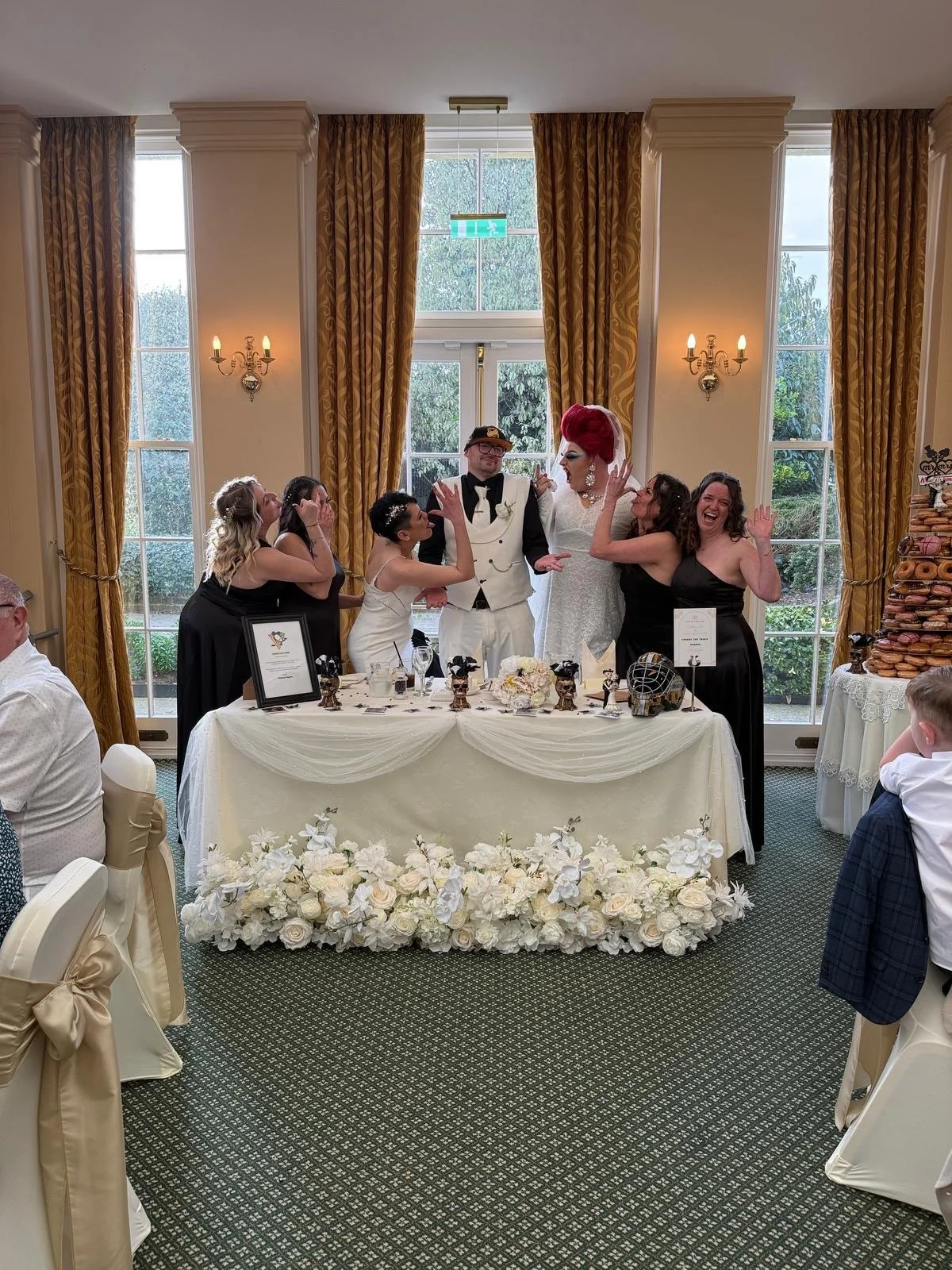 Dixie with B&G booked as a surprise 