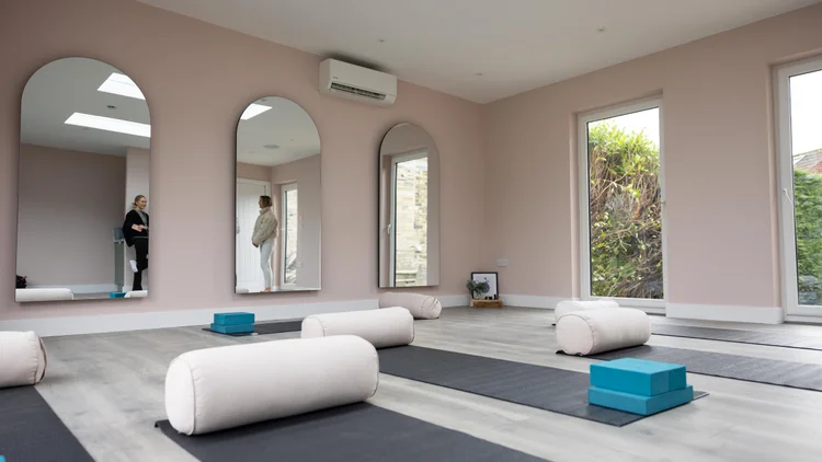 Studio reception area
