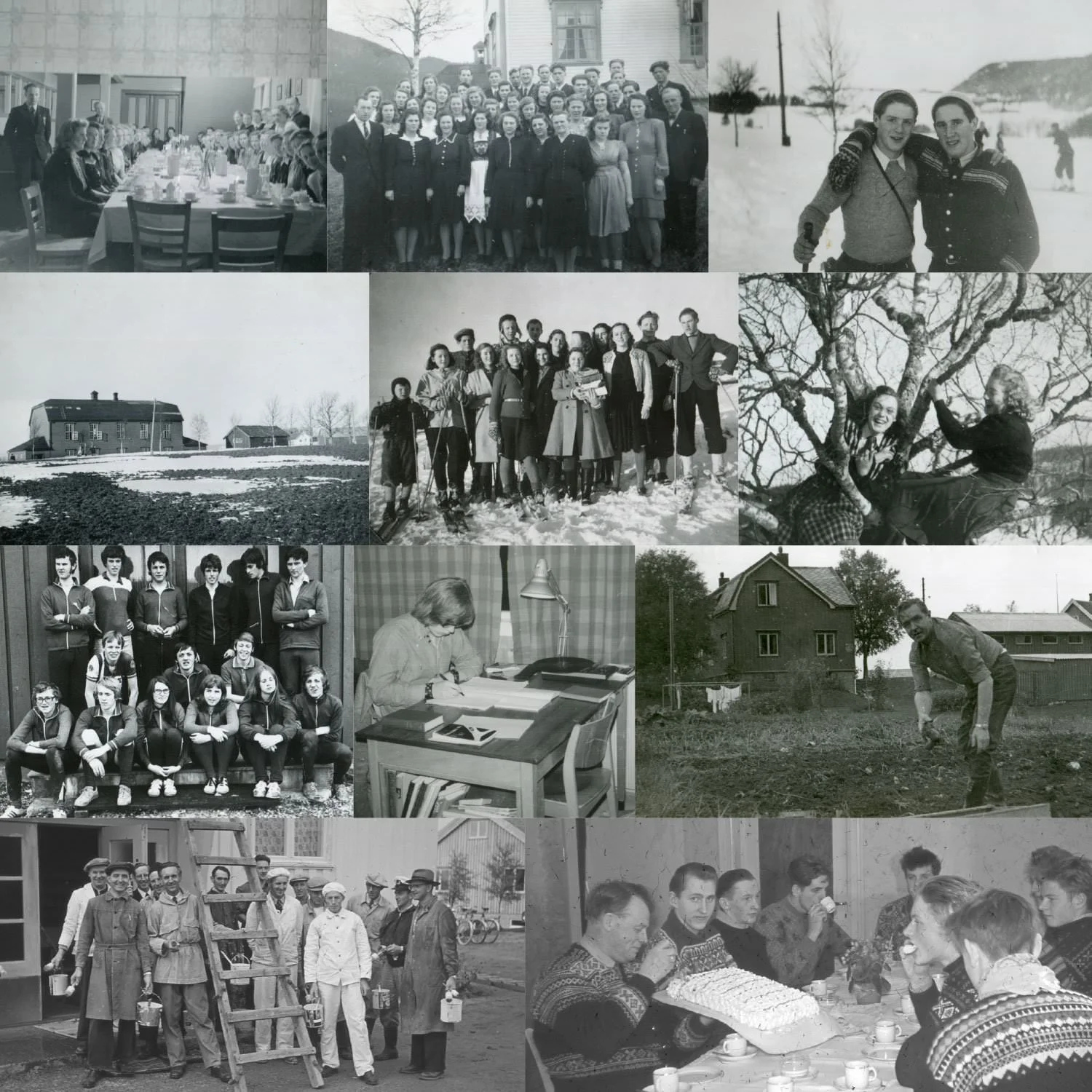 Røddes historie — Rødde folkehøgskole