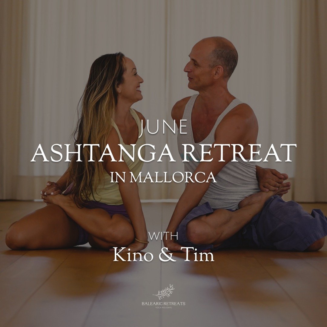 Kino MacGregor and Tim Feldmann will join us in the paradise island of Mallorca to immerse ourselves in a two week Ashtanga yoga retreat.

Save the date! From June 22nd to July 6th 🌊⛰️✨ 

#YogaRetreat #MallorcaYogaRetreat