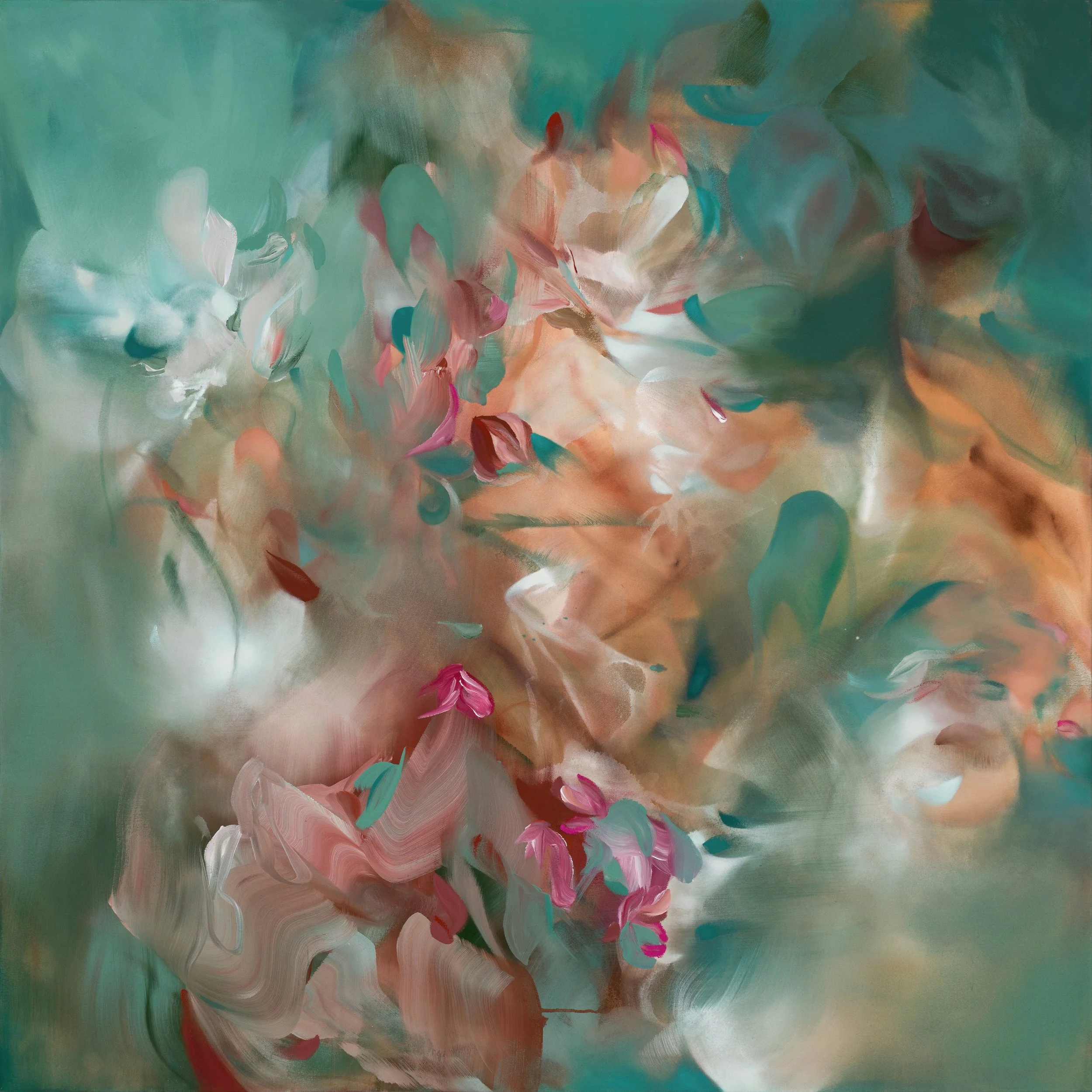 LUMINESCENCE, 54 x 54 inches