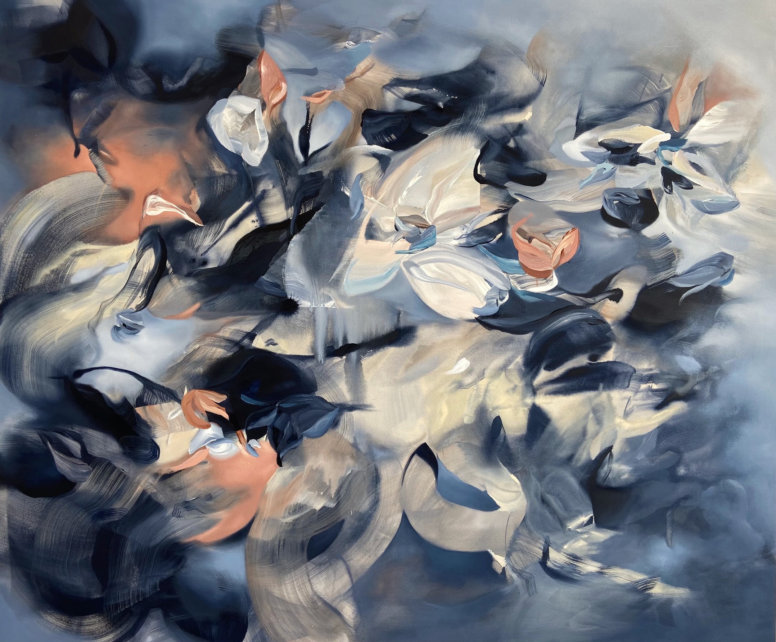 REVIVAL. 60 x 72. ACRYLIC & OIL ON CANVAS. 2023