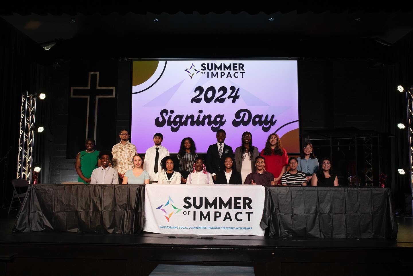 🎉 Welcoming our 2024 Summer of Impact Interns! 🌟 We celebrated 24 incredible interns at Signing Day and can&rsquo;t wait for their first day on June 3rd! A huge thank you to our fantastic business partners for selecting interns this summer: Barrios