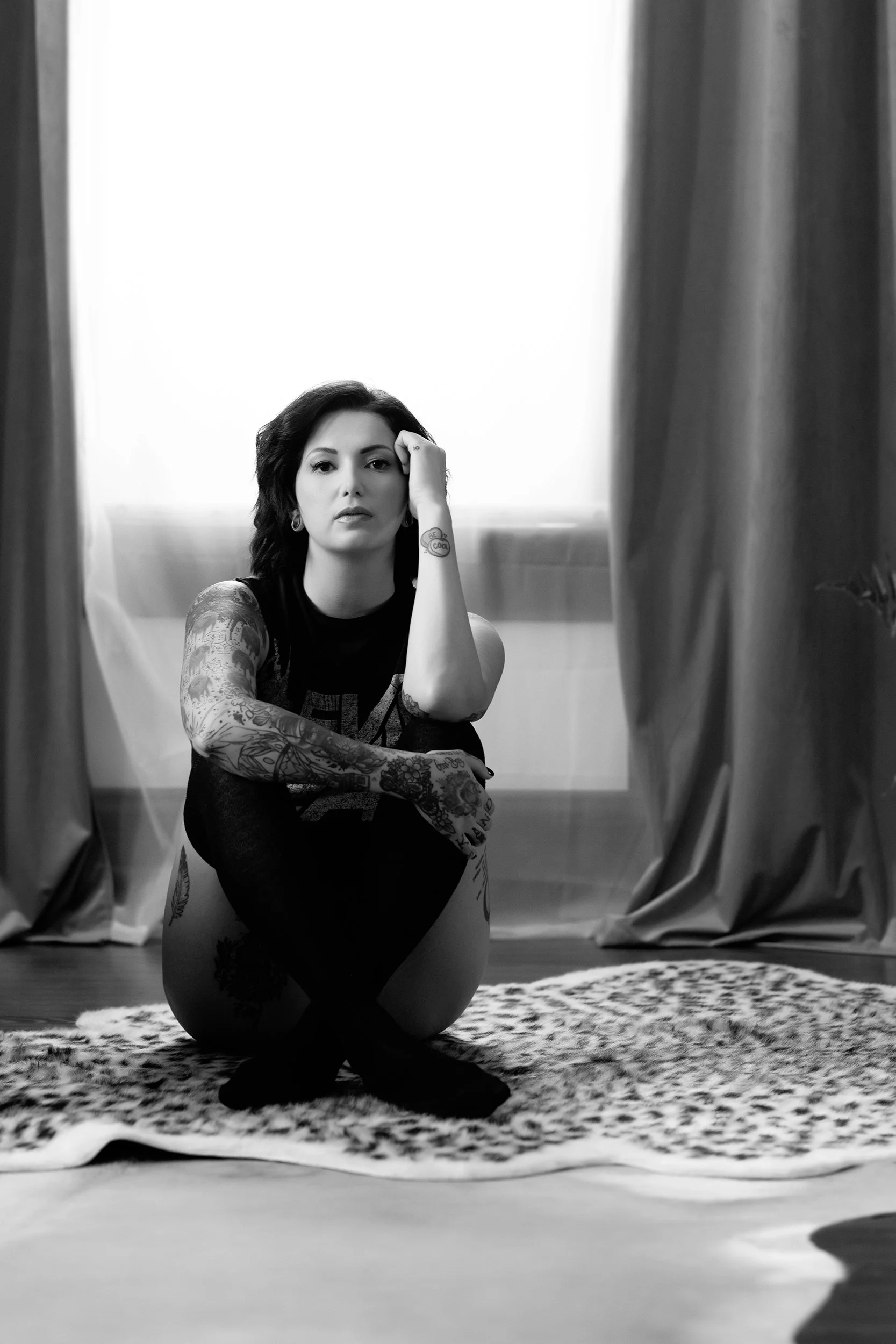 Miss S, boudoir photography session