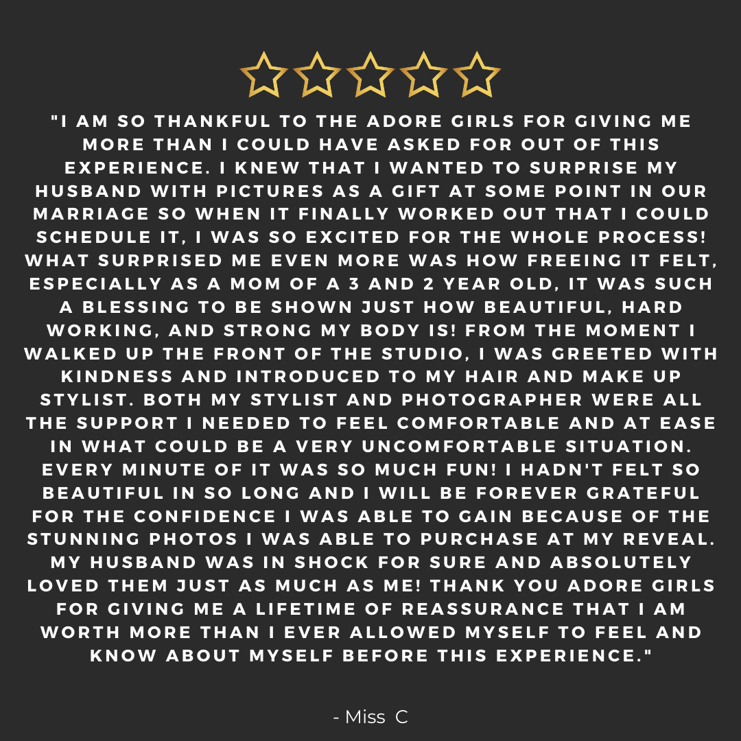 5-Star Google Review of The Adore Girls