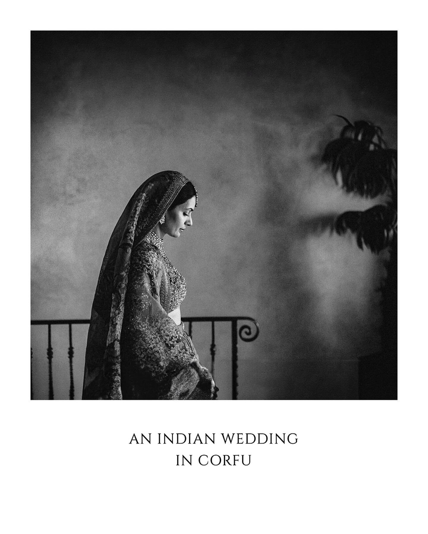 Amidst the verdant landscapes of Corfu, this wedding unfolded, as a testament to the enduring power of love and the timeless allure of tradition. Against the backdrop of the Ionian Seawith, with the vibrant colors of this traditional Indian wedding, 