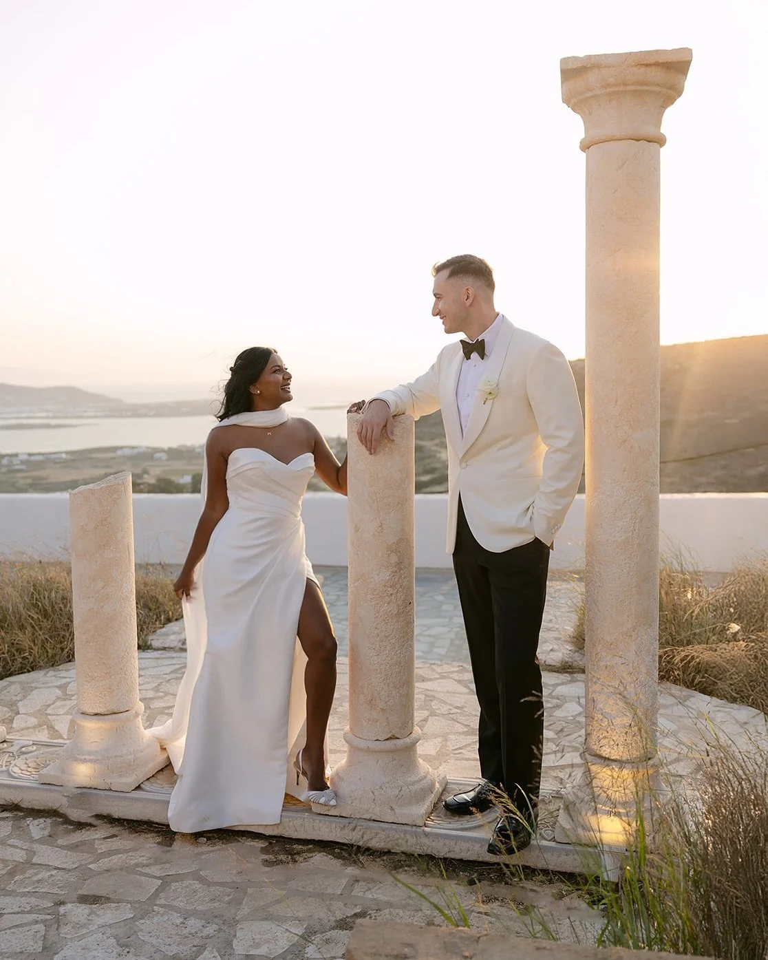 Mashi &amp; Alex tied the knot in a stunning villa overlooking the Aegean Sea, bathed in the golden Greek light and surrounded by their closest family and friends. Three unforgettable days of love, joy, and togetherness.

Planned by @thinkhappyevents