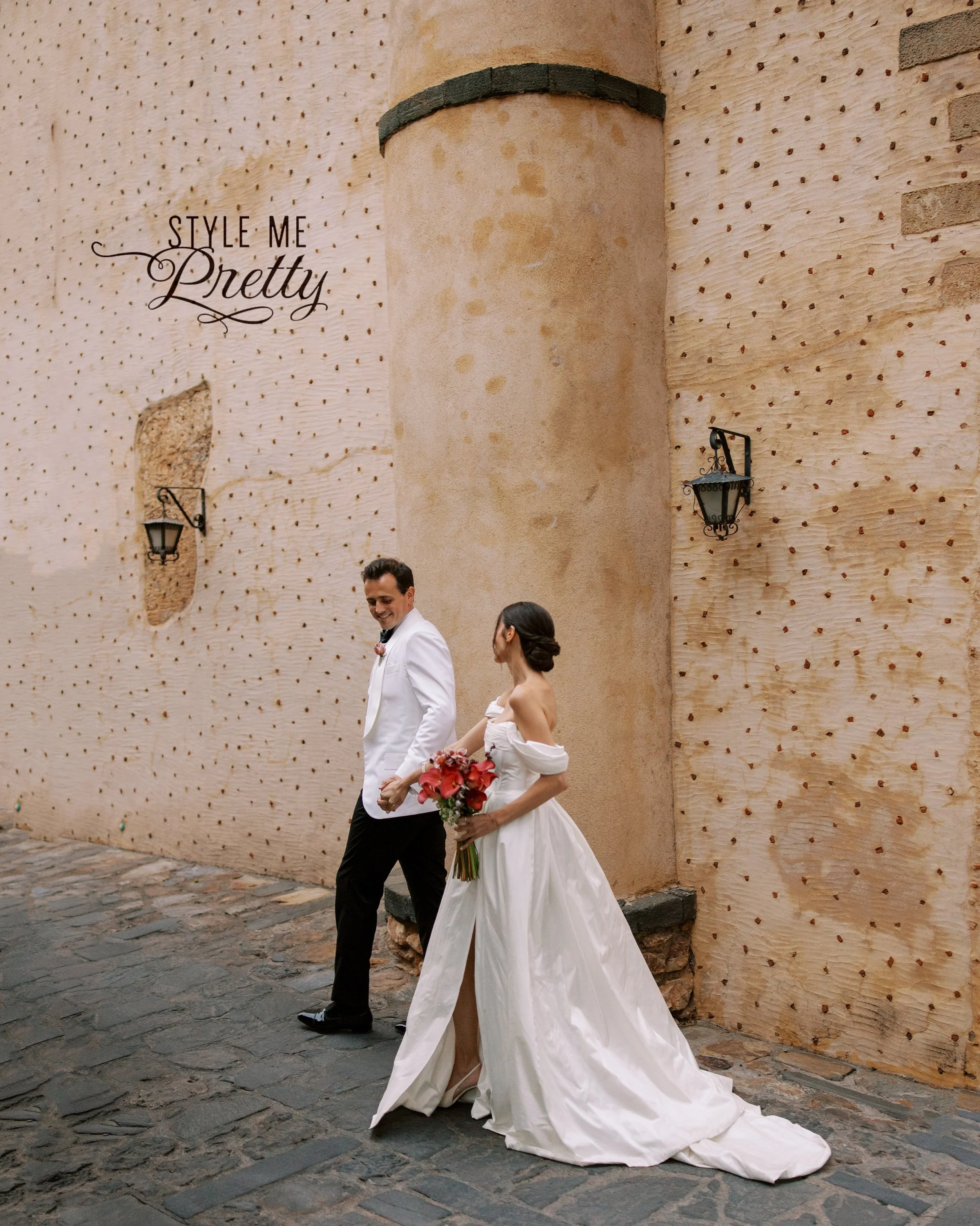 Amaryllis and Mark, making waves on @stylemepretty tonight!