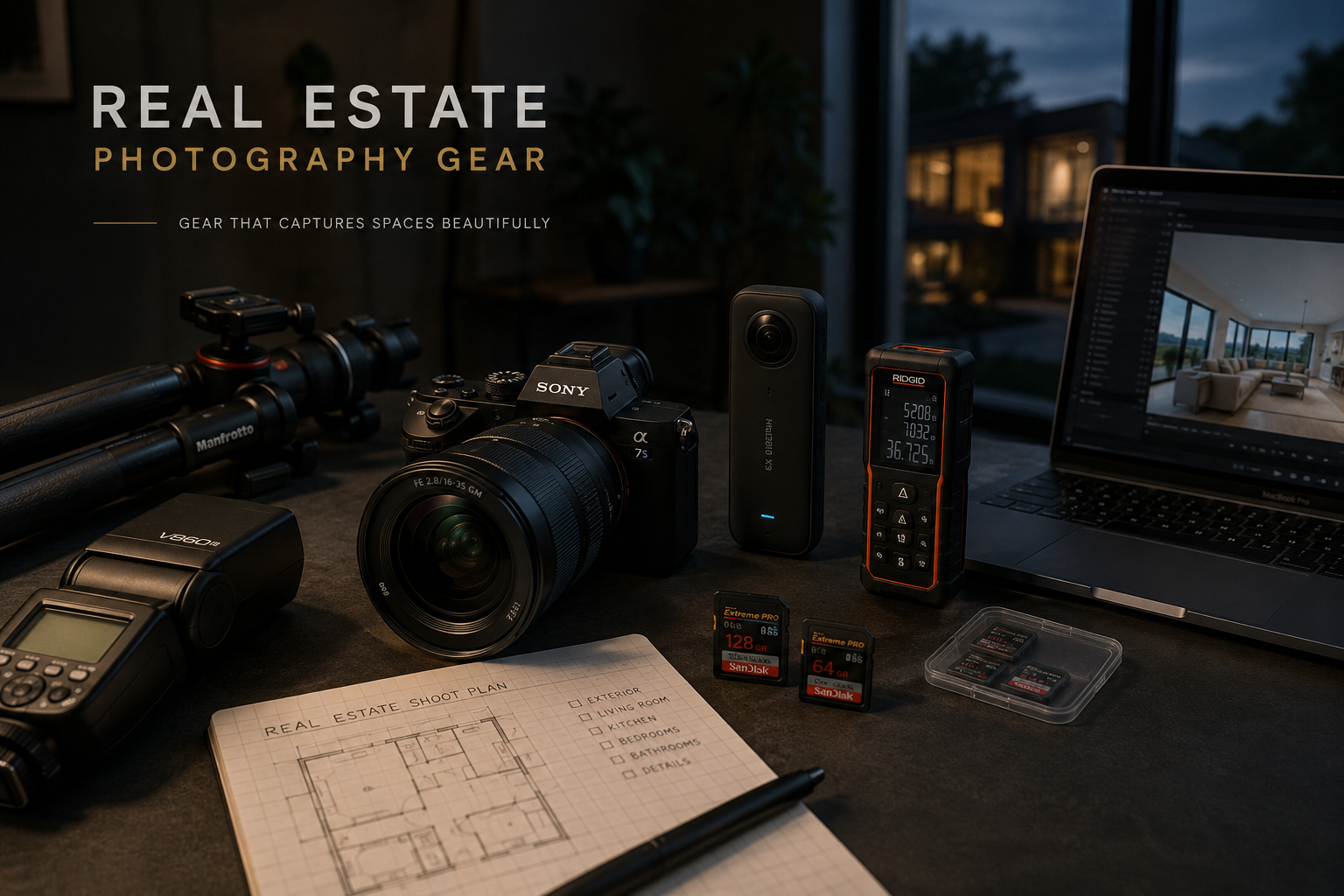 Essential Camera Gear Needed to Start Real Estate Photography