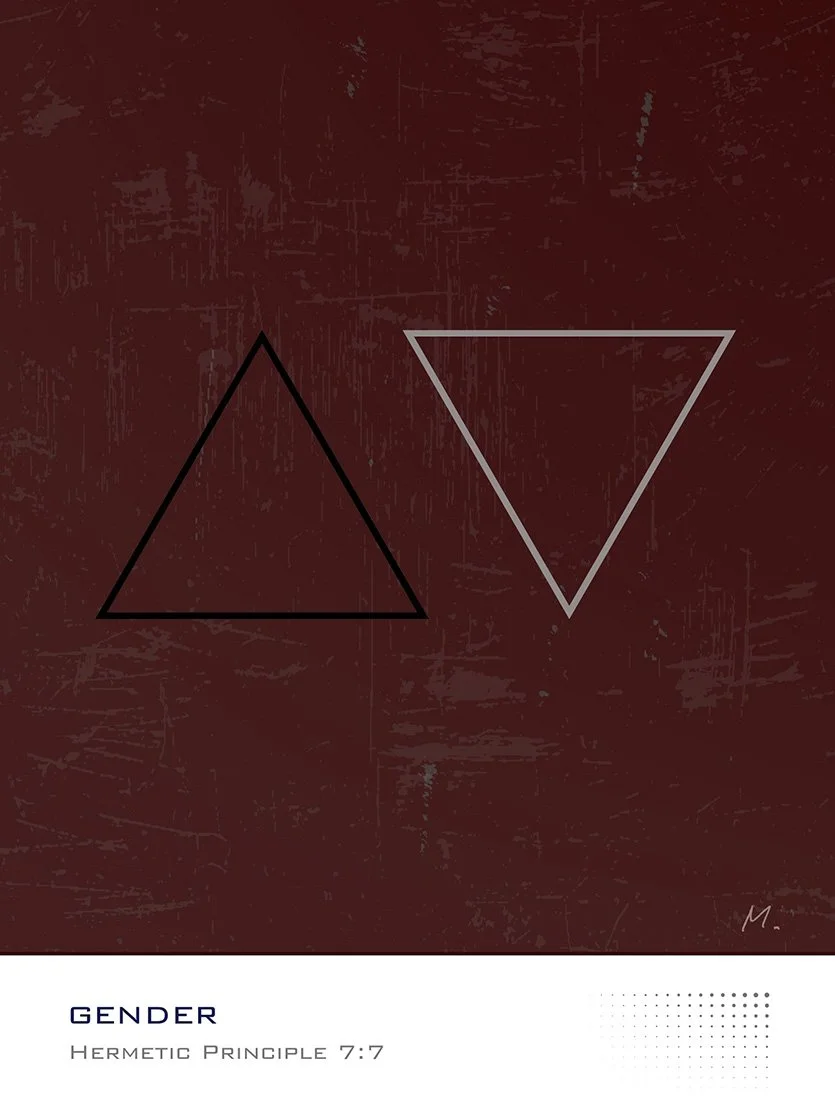 Graphic modern art with distressed maroon background