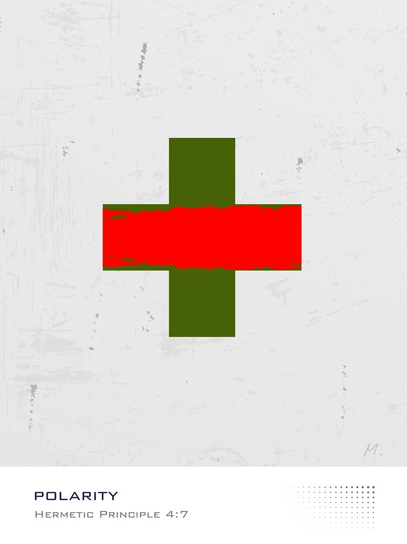 Graphic modern art with distressed off white background