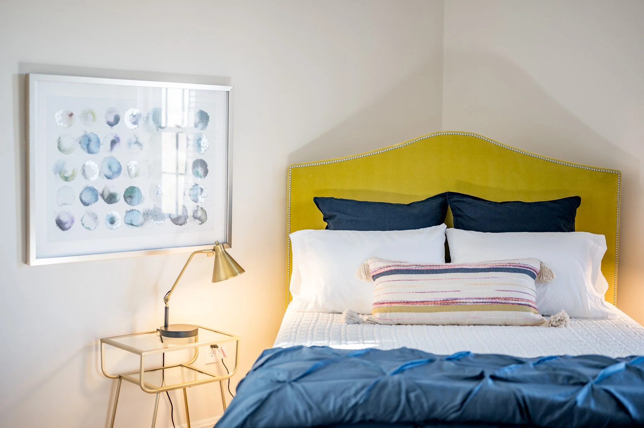Bedroom at Apple Orchard Farmhouse Airbnb