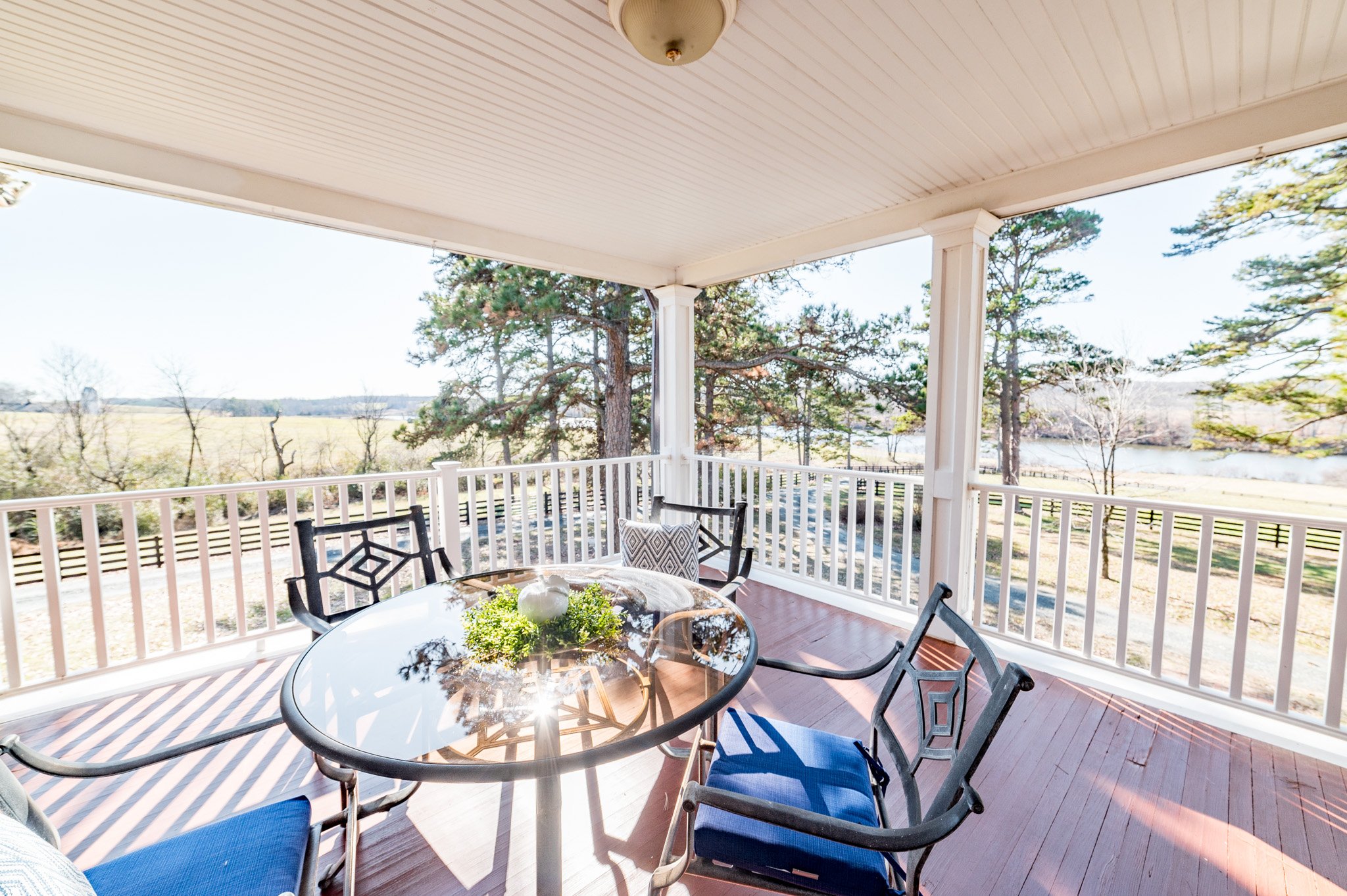 Lake Views at Apple Orchard Farmhouse Airbnb