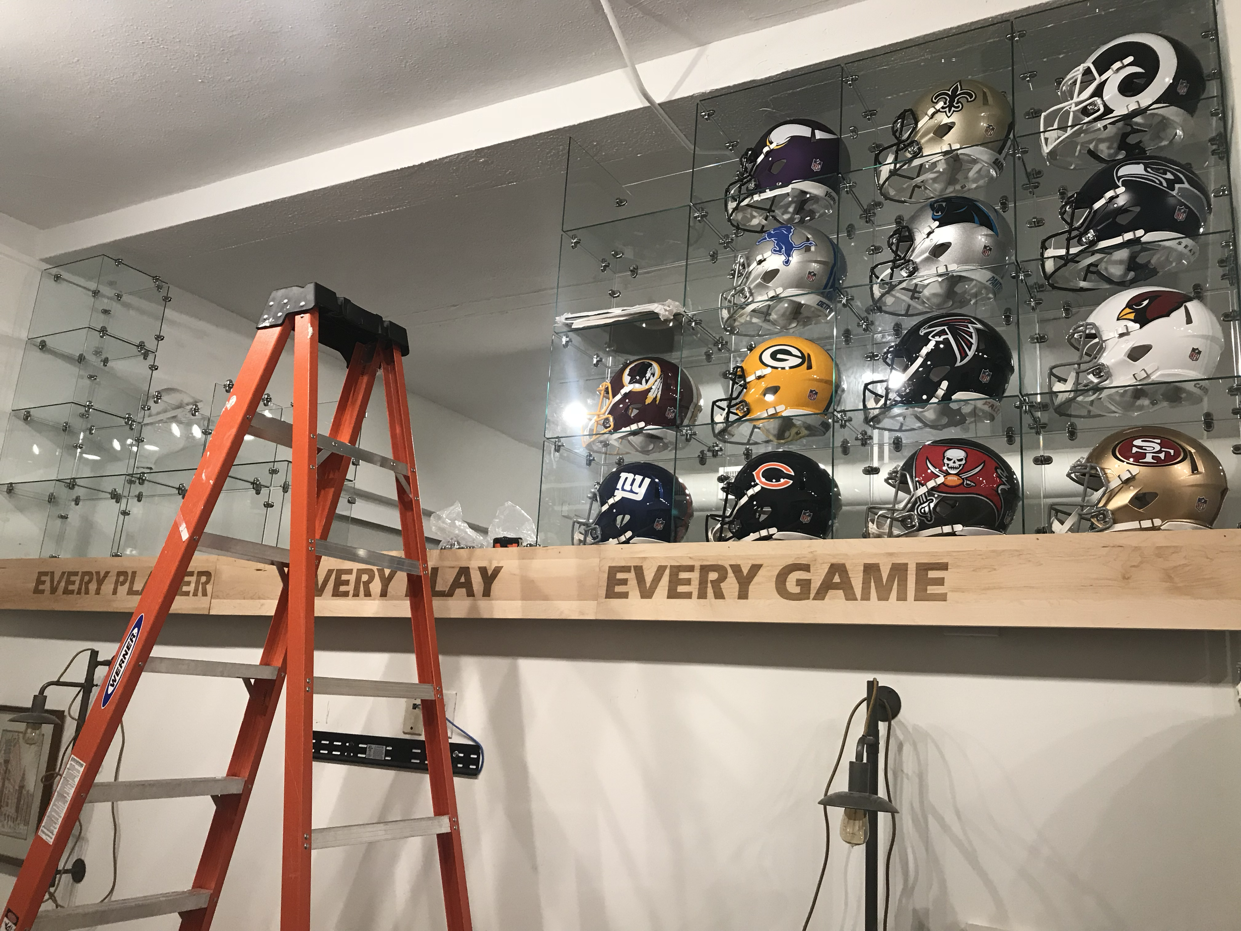 Wood work, drywall frame and preparation.